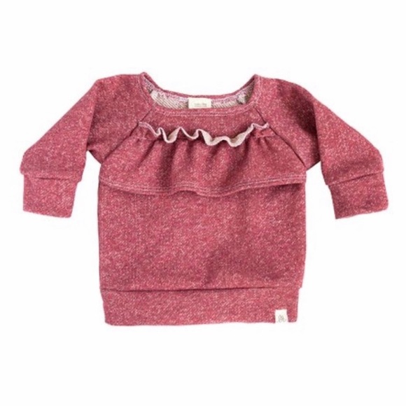 Lulu + Roo Ruffle Sweatshirt - Picture 2 of 5